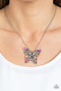 Badlands Butterfly Pink Butterfly Necklace - Jewelry by Bretta - Jewelry by Bretta
