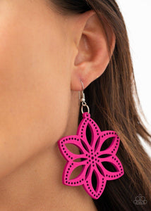Bahama Blossoms Pink Earrings - Jewelry By Bretta - Jewelry by Bretta