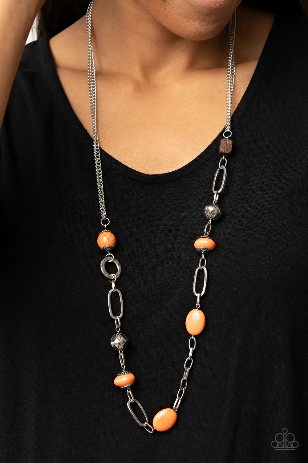 Barefoot Bohemian Orange Necklace - Jewelry by Bretta - Jewelry by Bretta