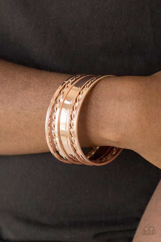Basic Blend Rose Gold Bracelets - Jewelry By Bretta - Jewelry by Bretta