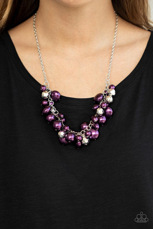 Battle of the Bombshells Purple Necklace - Jewelry By Bretta - Jewelry by Bretta