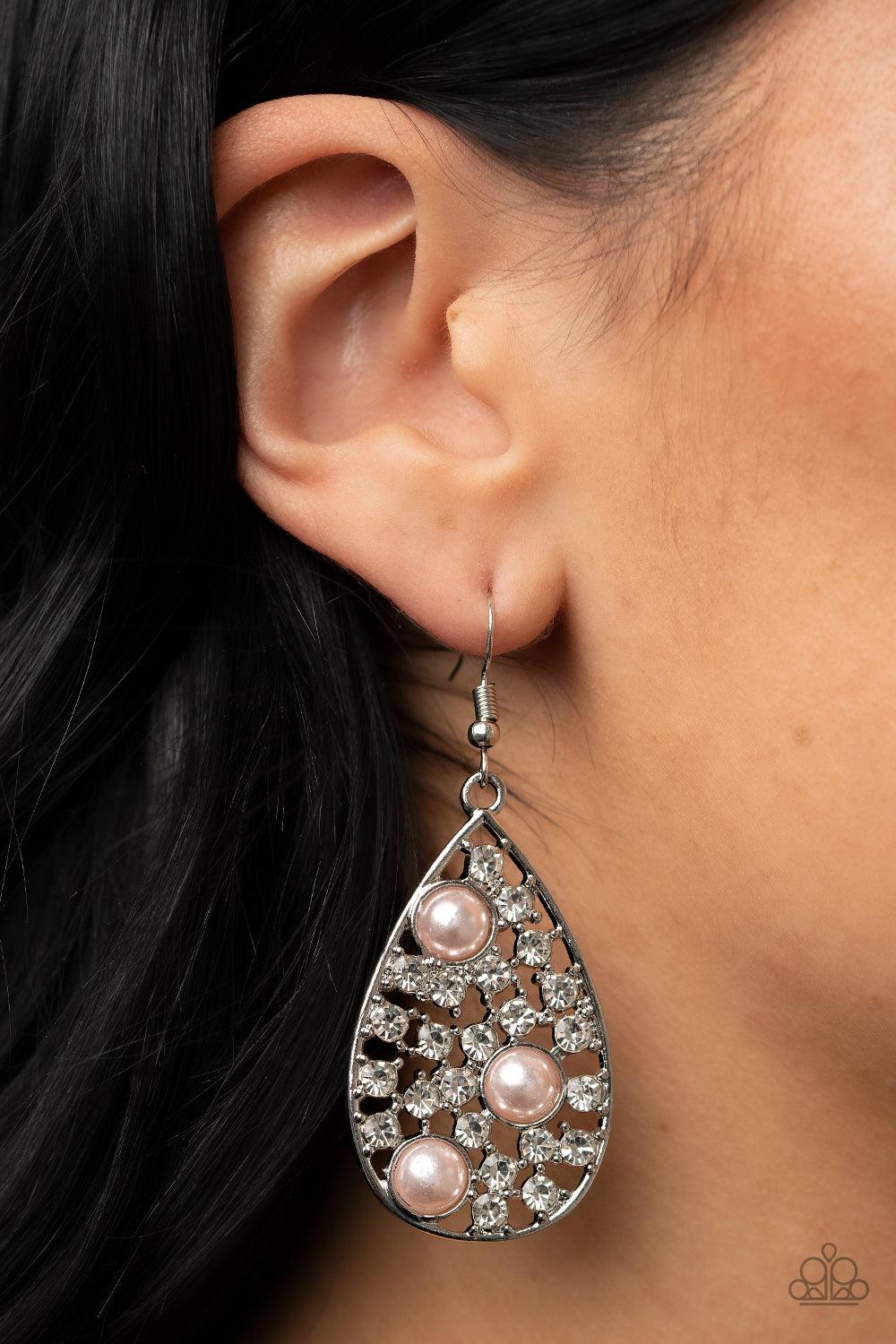 Bauble Burst Pink Earrings - Jewelry by Bretta - Jewelry by Bretta