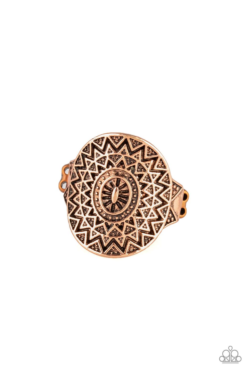 Paparazzi Accessories-Good For The SOL - Copper Ring