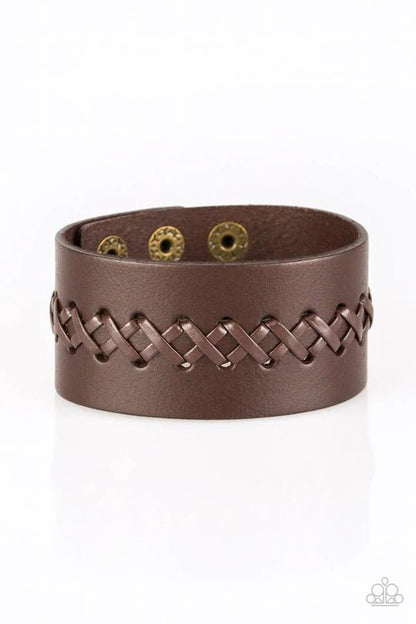 Be A Sport Brown Bracelet - Jewelry by Bretta - Jewelry by Bretta