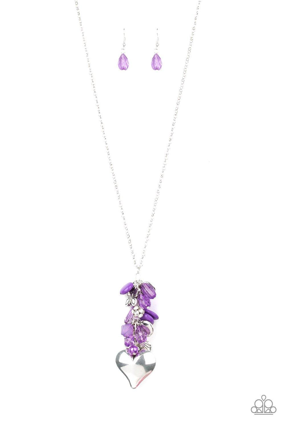 Beach Buzz Purple Necklace - Jewelry by Bretta - Jewelry by Bretta