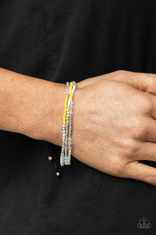 BEAD Me Up, Scotty! Yellow Bracelet - Jewelry by Bretta - Jewelry by Bretta