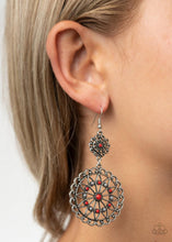 Beaded Brilliance Red Earrings - Jewelry by Bretta - Jewelry by Bretta