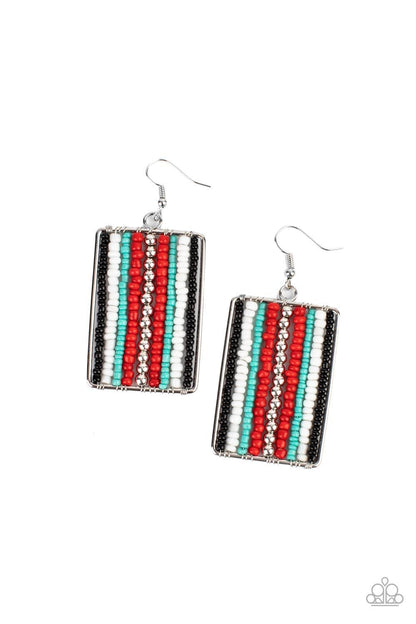 Beadwork Wonder Red Earrings - Jewelry by Bretta - Jewelry by Bretta