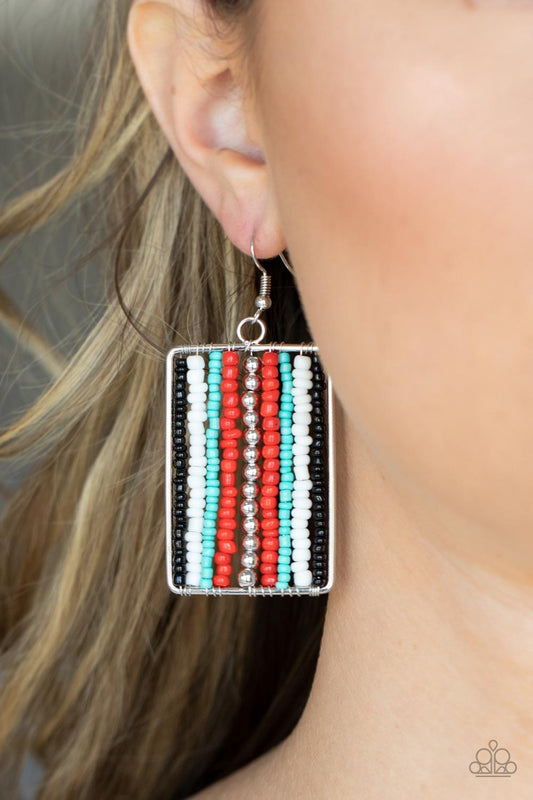 Beadwork Wonder Red Earrings - Jewelry by Bretta - Jewelry by Bretta