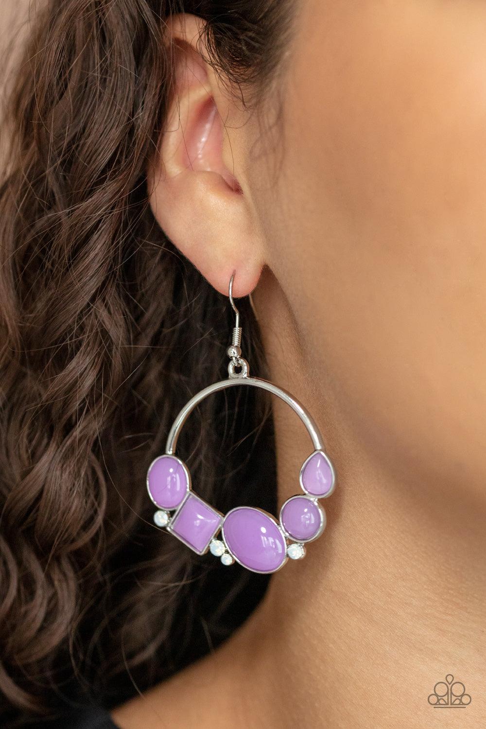 Beautifully Bubblicious Purple Earrings - Jewelry by Bretta - Jewelry by Bretta