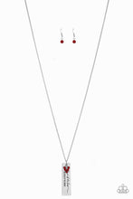 Because Of The Brave Red Necklace- Jewelry by Bretta - Jewelry by Bretta