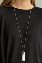 Because Of The Brave Red Necklace- Jewelry by Bretta - Jewelry by Bretta