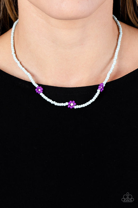 Bewitching Beading Purple Necklace - Jewelry by Bretta - Jewelry by Bretta