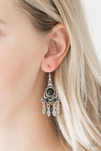 Paparazzi Accessories ~ No Place Like HOMESTEAD - Black Earrings