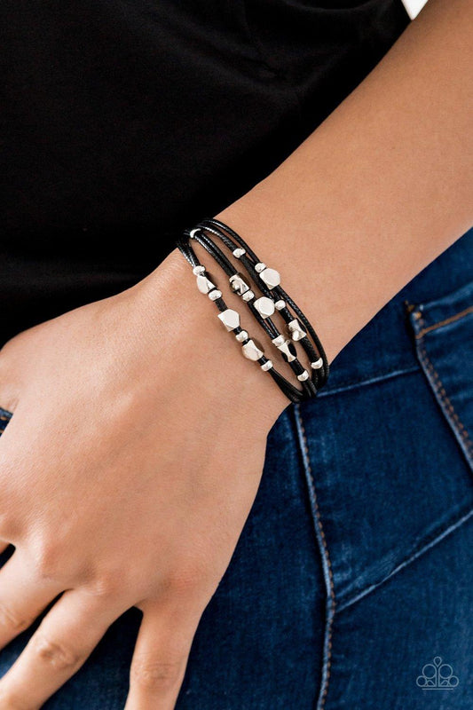 CUT THE CORD Black Magnetic Bracelet - Jewelry by Bretta