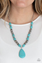 Blazing Saddles Blue Necklace - Jewelry by Bretta - Jewelry by Bretta