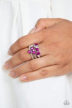 Blink Back TIERS Pink Ring - Jewelry by Bretta - Jewelry by Bretta