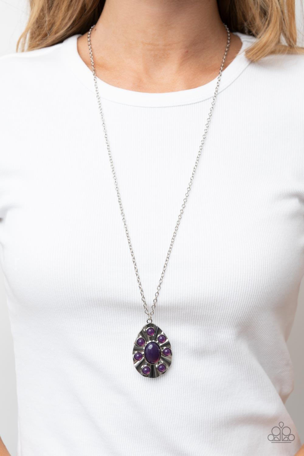 Blissfully Bohemian Purple Necklace - Jewelry by Bretta - Jewelry by Bretta