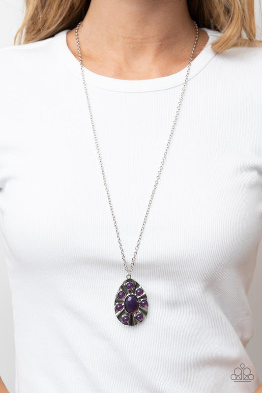 Blissfully Bohemian Purple Necklace - Jewelry by Bretta - Jewelry by Bretta