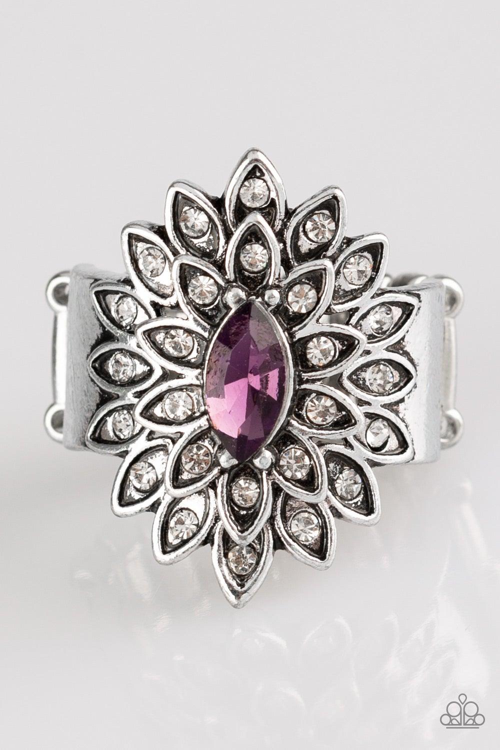 Blooming Fireworks Purple Ring - Jewelry By Bretta - Jewelry by Bretta