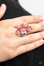 Boastful Blooms Red Ring - Jewelry by Bretta - Jewelry by Bretta