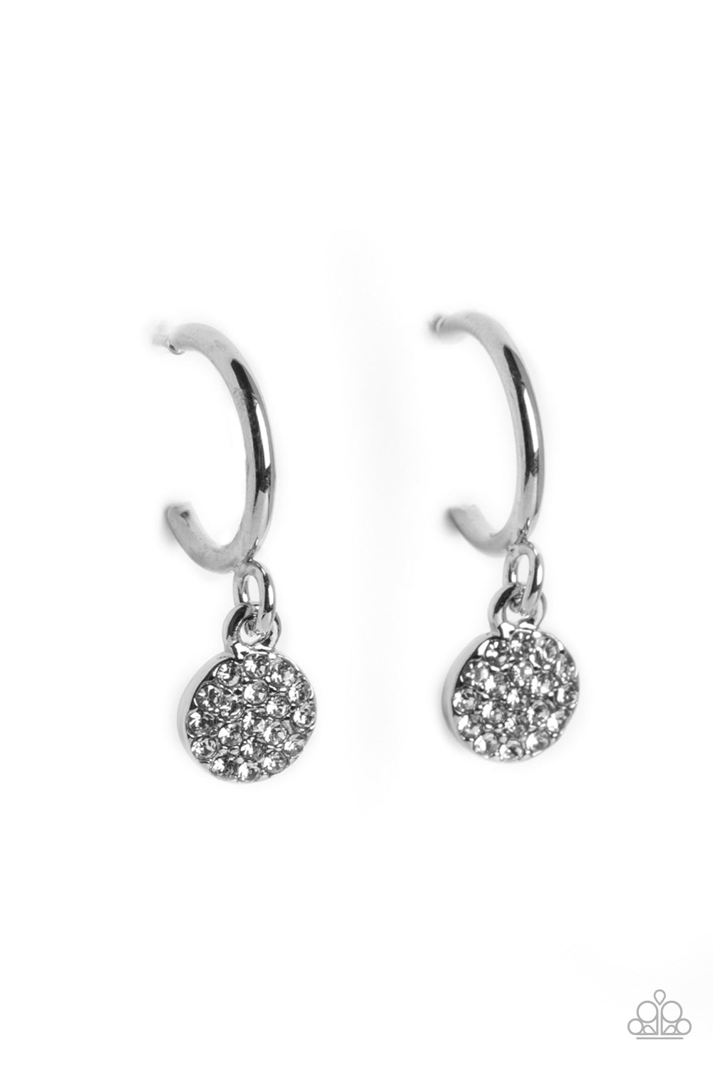 Bodacious Ballroom White Earrings - Jewelry by Bretta - Jewelry by Bretta