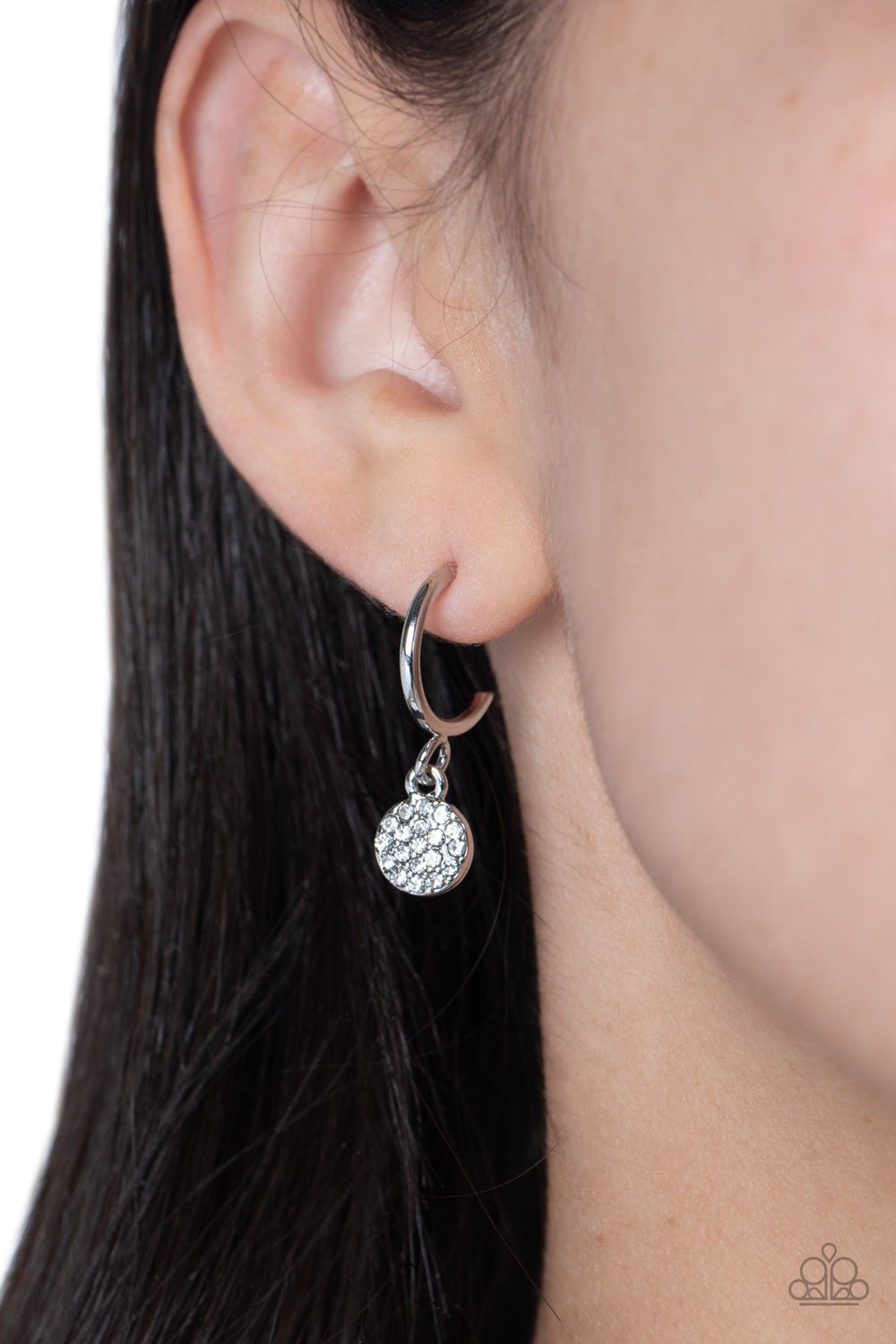 Bodacious Ballroom White Earrings - Jewelry by Bretta - Jewelry by Bretta