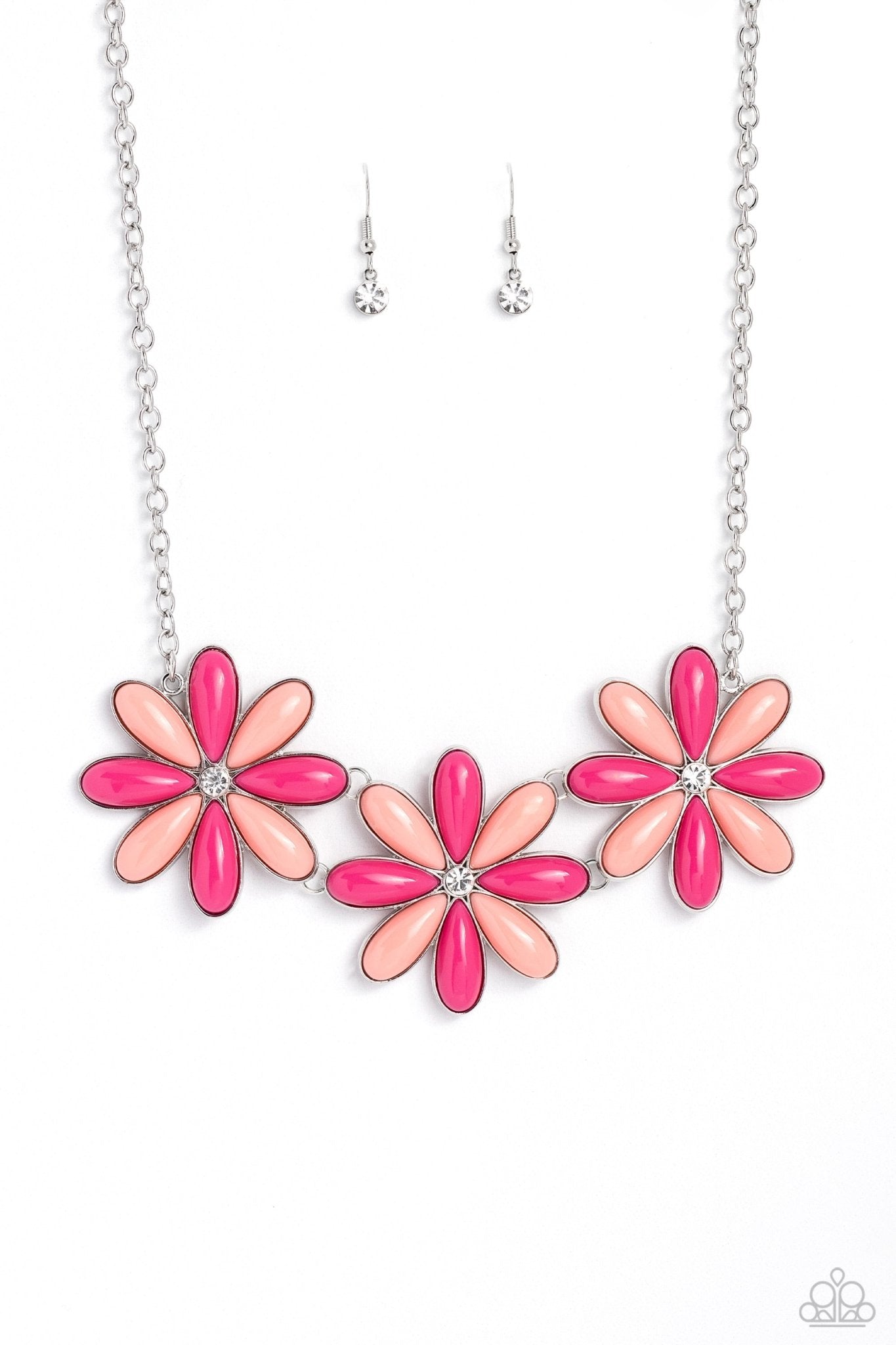 Bodacious Bouquet Pink Necklace - Jewelry by Bretta - Jewelry by Bretta