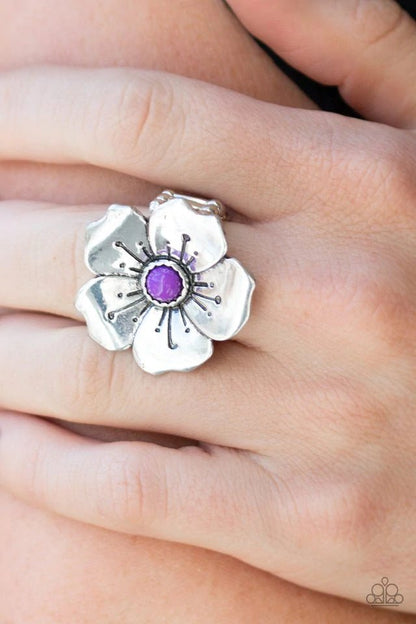 Boho Blossom Purple Ring - Jewelry by Bretta - Jewelry by Bretta