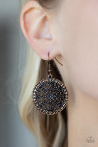 Bollywood Ballroom Copper Earrings - Jewelry by Bretta - Jewelry by Bretta