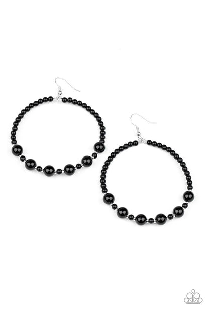 Boss Posh Black Earrings - Jewelry by Bretta - Jewelry by Bretta