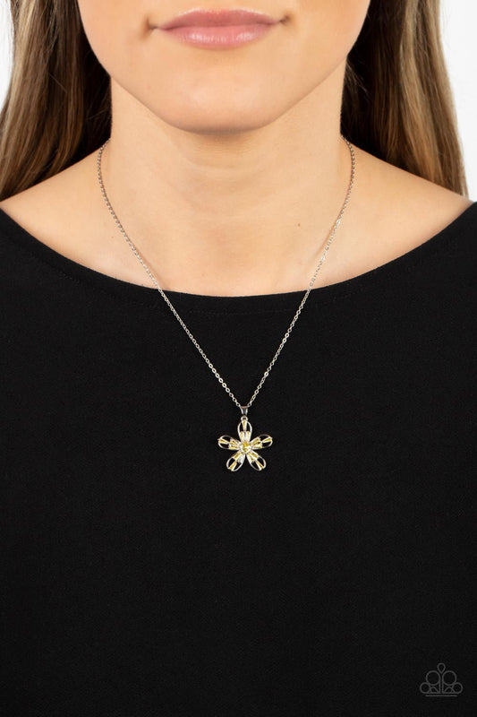 Botanical Ballad Yellow Necklace - Jewelry by Bretta - Jewelry by Bretta