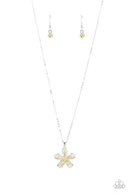 Botanical Ballad Yellow Necklace - Jewelry by Bretta - Jewelry by Bretta
