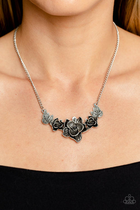 Botanical Breeze Silver Necklace - Jewelry by Bretta - Jewelry by Bretta