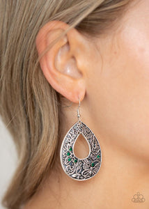 Botanical Butterfly Green Earring - Jewelry By Bretta - Jewelry by Bretta