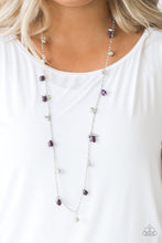 Both Feet On The Ground Purple Necklace - Jewelry By Bretta - Jewelry by Bretta