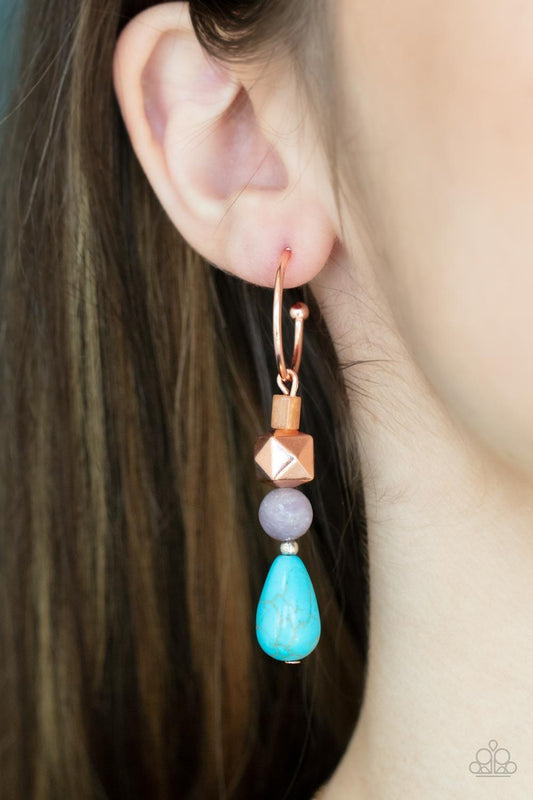 Boulevard Stroll Copper Earrings - Jewelry by Bretta - Jewelry by Bretta