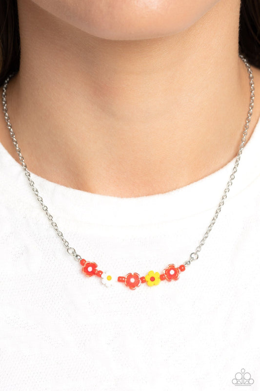 BOUQUET We Go Red Necklace - Jewelry by Bretta - Jewelry by Bretta