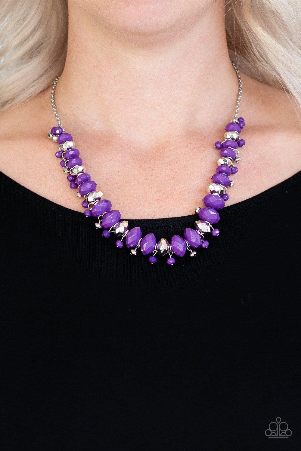 BRAGs To Riches Purple Necklace - Jewelry by Bretta - Jewelry by Bretta