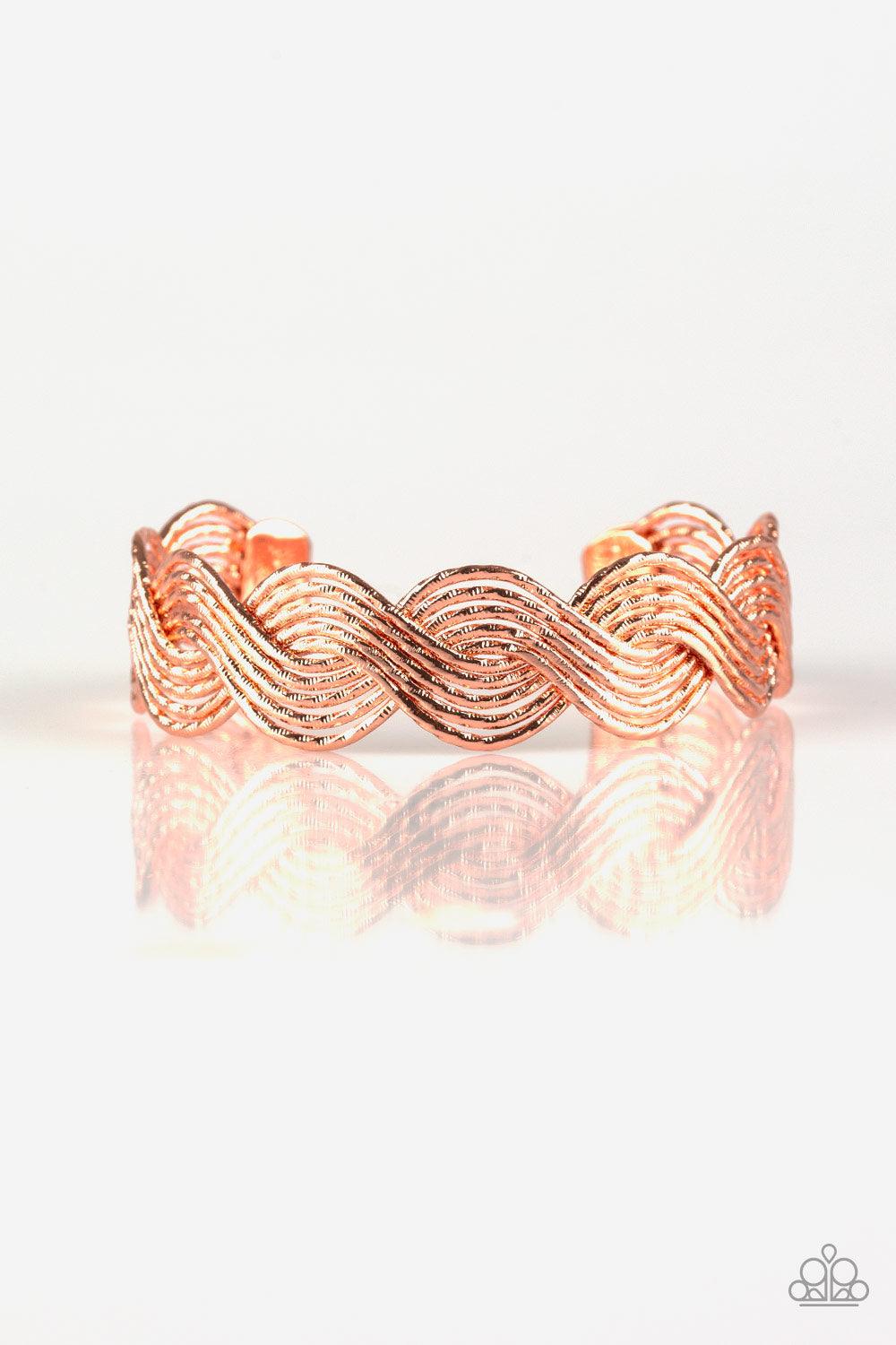 Braided Brilliance Copper Bracelet - Jewelry By Bretta - Jewelry by Bretta