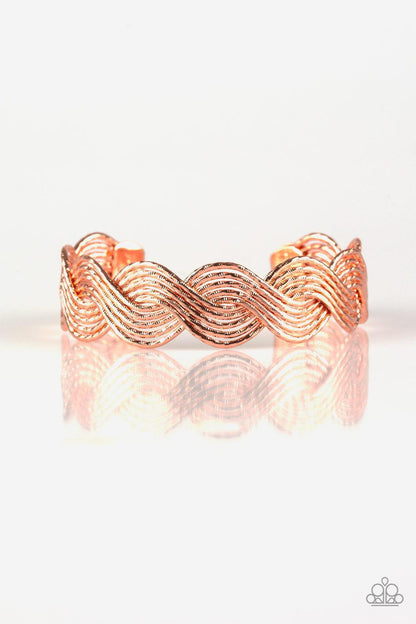 Braided Brilliance Copper Bracelet - Jewelry By Bretta - Jewelry by Bretta