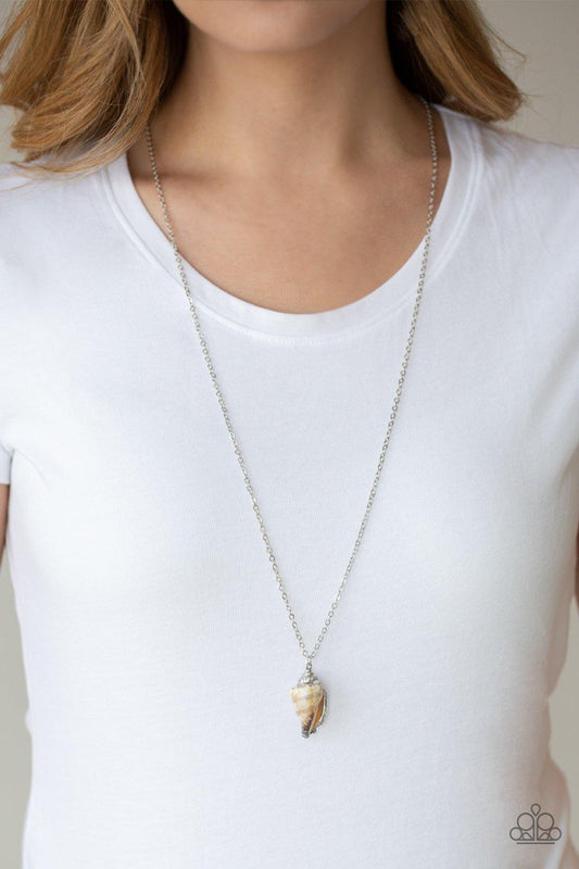 Breaking Out Of My Shell - Silver Necklace - Jewelry By Bretta - Jewelry by Bretta