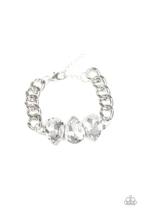 Bring Your Own Bling White Bracelet - Jewelry by Bretta - Jewelry by Bretta
