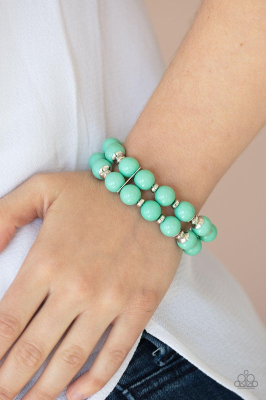 Bubble Blast Off Green Bracelets - Jewelry by Bretta - Jewelry by Bretta