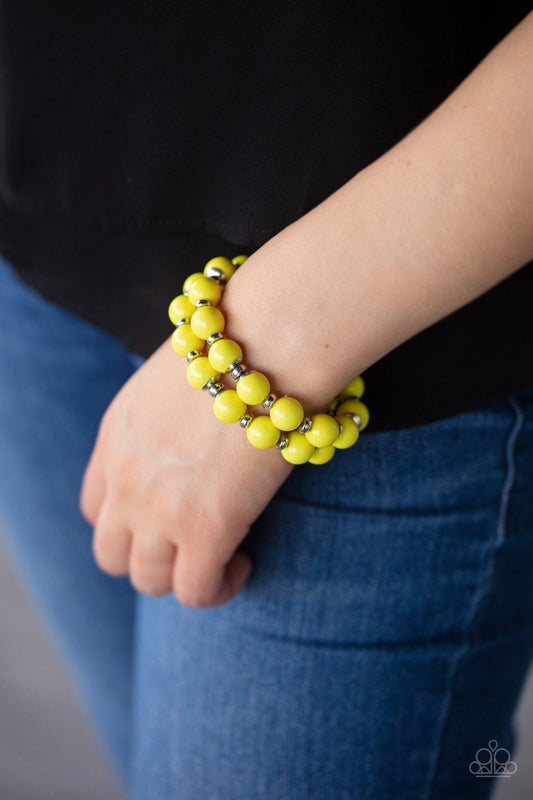 Bubble Blast Off Yellow Bracelet - Jewelry by Bretta - Jewelry by Bretta