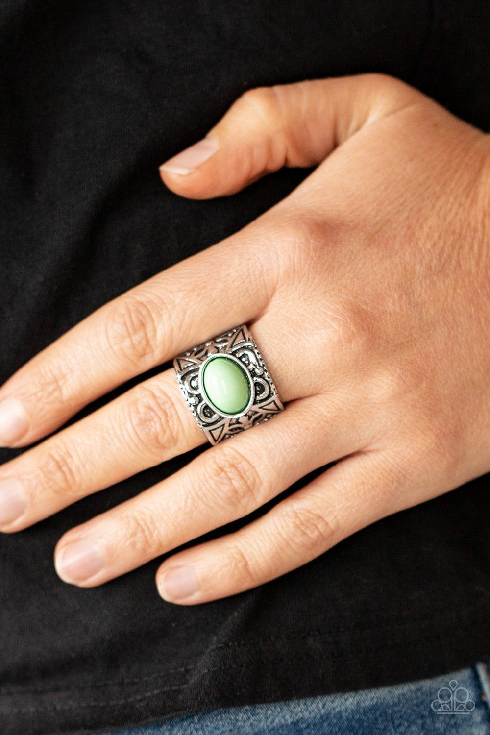 Bubbly Bonanza Green Ring - Jewelry By Bretta - Jewelry by Bretta