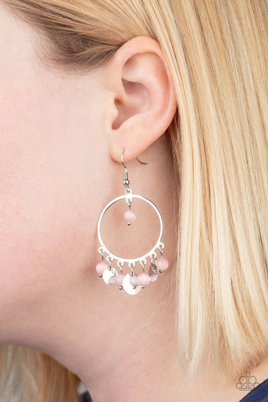 Bubbly Buoyancy Pink Earrings - Jewelry by Bretta - Jewelry by Bretta