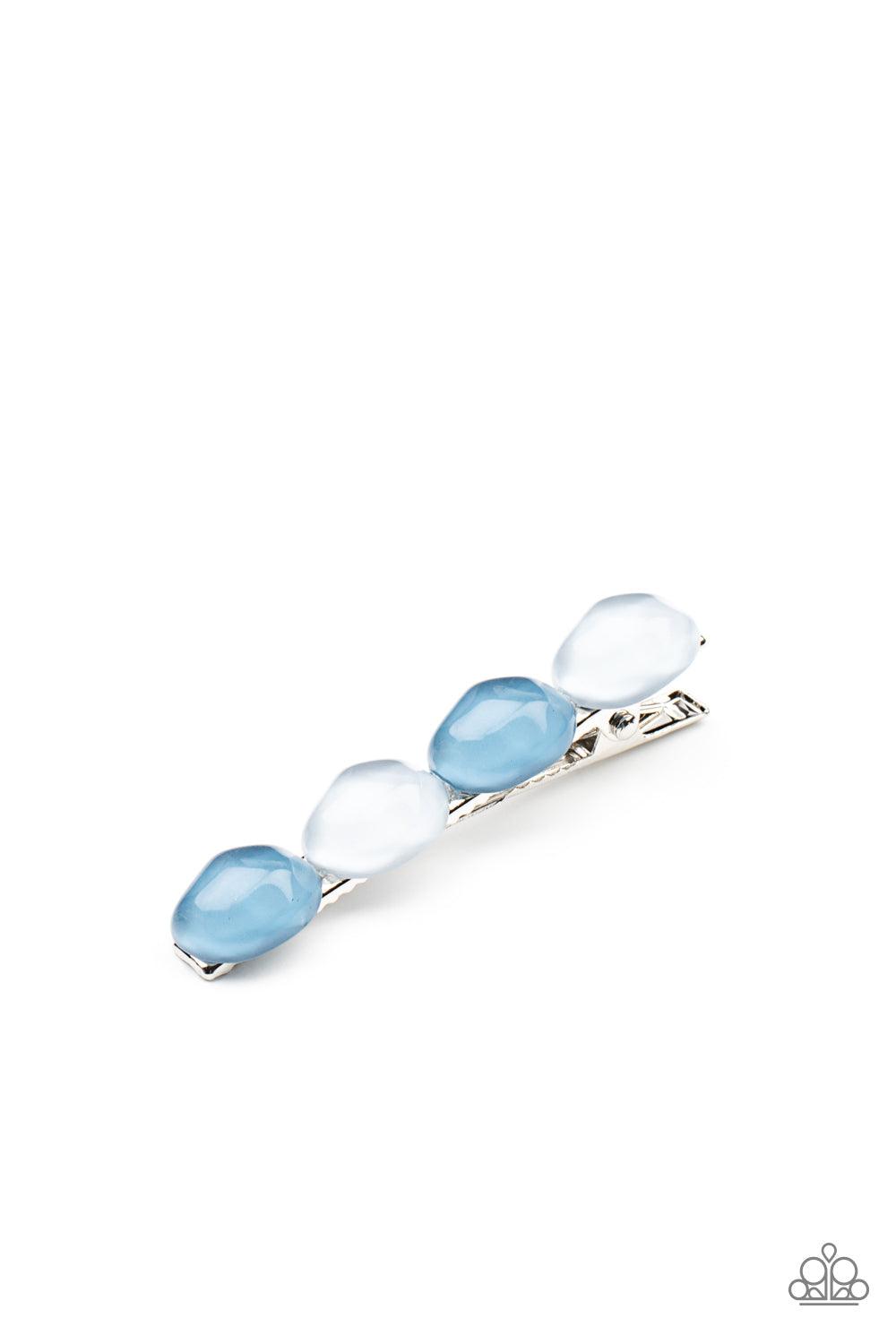 Bubbly Reflections Blue Hair Clip - Jewelry by Bretta - Jewelry by Bretta