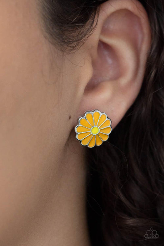 Budding Out Orange Earrings - Jewelry by Bretta - Jewelry by Bretta