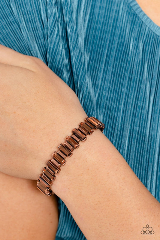 BURSTING the Midnight Oil Copper Bracelet - Jewelry by Bretta - Jewelry by Bretta